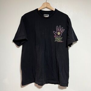 Marvel Iron Man Neon Circuit Graphic Black T-Shirt - Size L